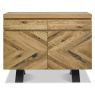 Ellipse Rustic Oak Narrow Sideboard