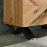 Ellipse Rustic Oak Narrow Sideboard