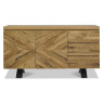 Ellipse Rustic Oak Wide Sideboard