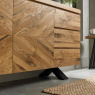 Ellipse Rustic Oak Wide Sideboard