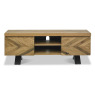 Ellipse Rustic Oak Entertainment Unit
