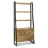 Ellipse Rustic Oak Open Display Unit