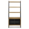 Ellipse Rustic Oak Open Display Unit