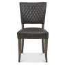 Logan Fumed Oak Upholstered Chairs (Old West Vintage Fabric)