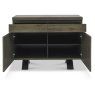 Ellipse Fumed Oak Narrow Sideboard