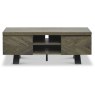 Ellipse Fumed Oak Entertainment Unit