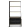 Ellipse Fumed Oak Open Display Unit