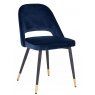 Brianna Velvet Dining Chair (Blue)