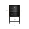 Bloomingville 2 Door Drinks Cabinet by Richmond Interiors