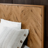 Riva Rustic Oak Double Bedframe (4ft 6) by Bentley Designs