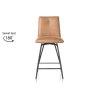 Bella Swivel Bar Stool (Cognac) by Habufa