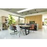 Avalon Oval Side Table (50 x 60cm) by Habufa