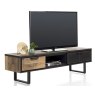 Avalon 200cm TV Unit with 2 Drawers & 1 Niche by Habufa