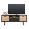 Avalon 150cm Lowboard with 2 Doors, 1 Drawer & 1 Niche (LED Lit)