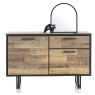 Avalon 130cm Sideboard with 2 Doors & 1 Drawer by Habufa