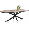 Avalox 180 x 110cm Oval Fixed Dining Table by Habufa