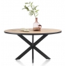 Avalox 150 x 120cm Fixed Rounded Dining Table by Habufa