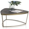 City 85 x 80cm Triangular Occasional Table by Habufa