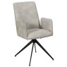 Elaine Swivel Dining Chair (Misty PU)