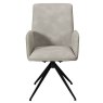 Elaine Swivel Dining Chair (Misty PU)