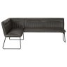 Cooper Corner Right Hand Dining Bench (Grey)