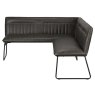 Cooper Corner Right Hand Dining Bench (Grey)