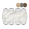 Masura 240 x 110cm Oval Dining Table by Habufa