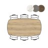 Masura 200 x 105cm Oval Dining Table by Habufa