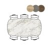 Masura 200 x 105cm Oval Dining Table by Habufa