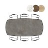 Masura 200 x 105cm Oval Bar Table by Habufa