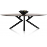 Masura 180 x 100cm Ellipse Dining Table by Habufa