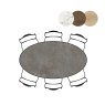 Masura 180 x 100cm Ellipse Dining Table by Habufa