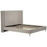 Silver Highback Bedframe (Kingsize)
