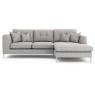 Lorenzo Small Chaise Sofa (RHF) by Whitemeadow