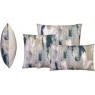 Interstellar Teal Cushion (Three Sizes Available) by WhiteMeadow