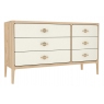 Hunter Wide Chest of 6 Drawers by TCH
