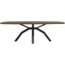 Livada 220 x 108cm Rounded Dining Table by Habufa