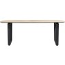 Livada 220 x 108cm Rounded Dining Table by Habufa
