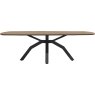 Livada 220 x 108cm Rounded Dining Table by Habufa