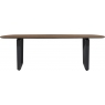 Livada 250 x 108cm Rounded Dining Table by Habufa