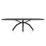 Livada 250 x 108cm Rounded Dining Table by Habufa Livada 250 x 108cm Rounded Dining Table by Habufa