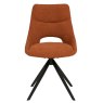 Barefoot Swivel Dining Chair (Rust) by Vida Living
