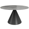 Alonsoe 85cm-136cm Ceramic Swivel Extending Dining Table (Matt Grey) Alonsoe 85cm-136cm Ceramic Swivel Extending Dining Table (Matt Grey)
