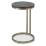 Chevron Peppercorn Ash Sofa Table by Bentley Designs