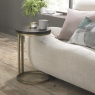 Chevron Peppercorn Ash Sofa Table by Bentley Designs