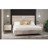 Leotta 2 Drawer Bedside Chest (Stone) by Vida Living