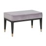 Leotta Dressing Stool (Ebony) by Vida Living