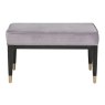 Leotta Dressing Stool (Ebony) by Vida Living