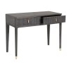 Leotta 2 Drawer Dressing Table (Ebony) by Vida Living