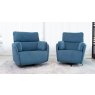 Adan K 90cm Swivel & Recliner Chair by Fama